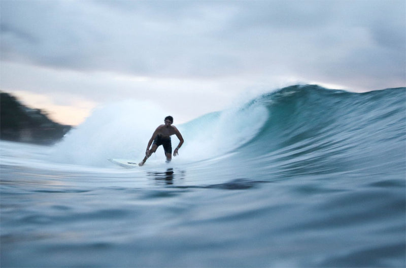 Surfmanöver - Bottom Turn