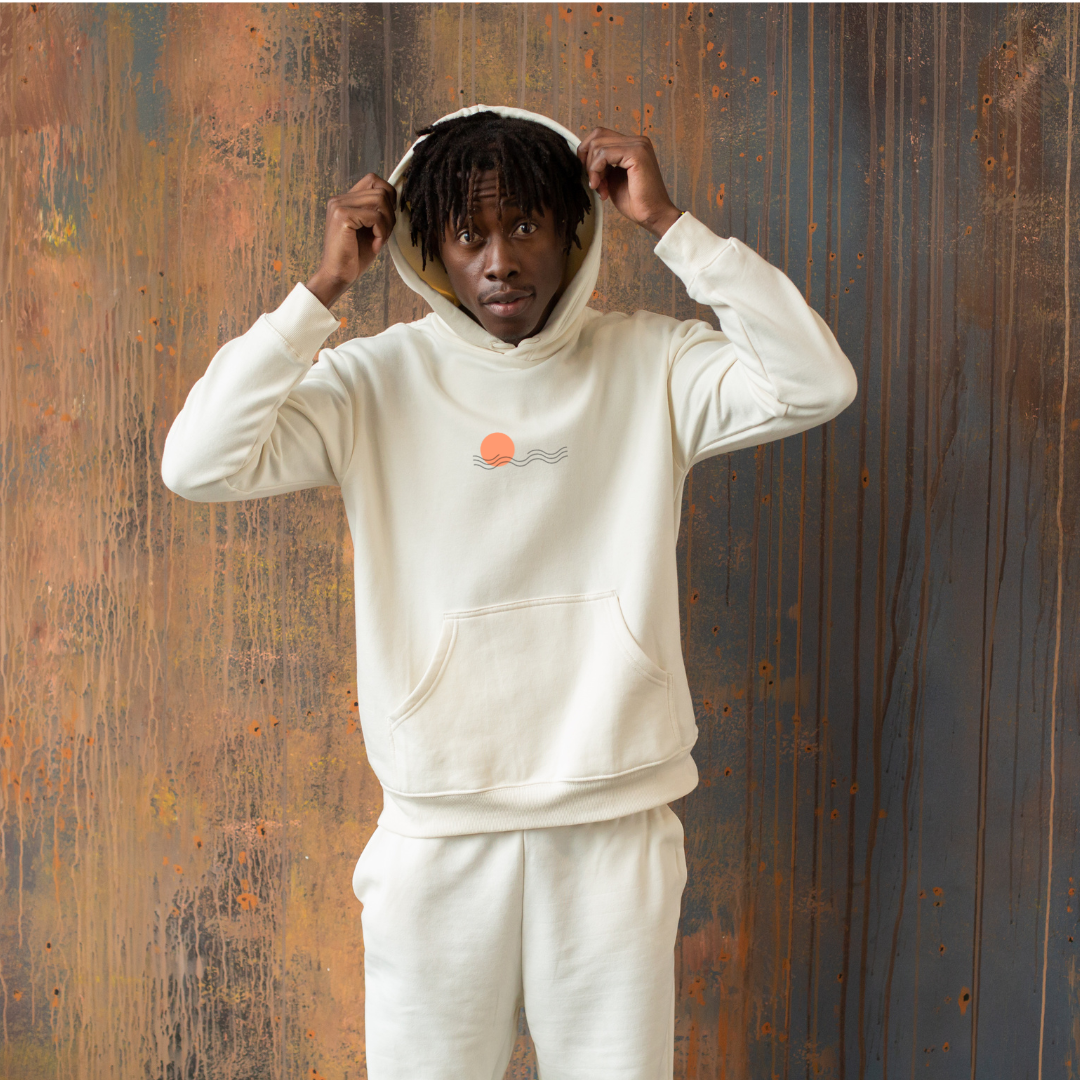 Surfparadies - Oversize Hoodie Beige