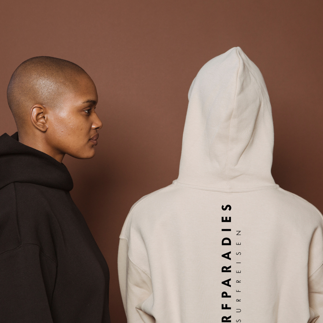 Surfparadies - Oversize Hoodie Beige