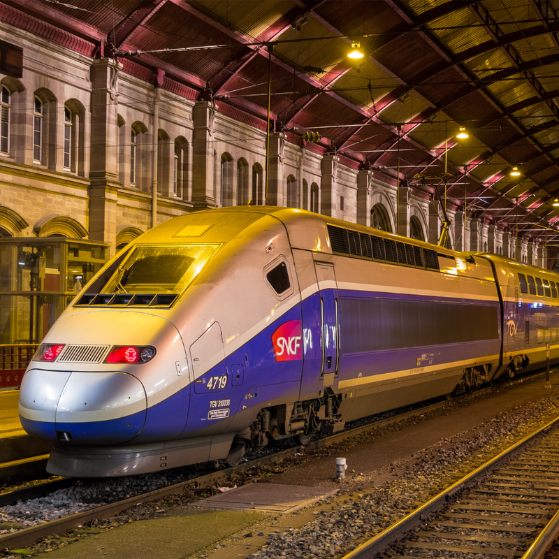 Zug: An- & Abreise Bordeaux